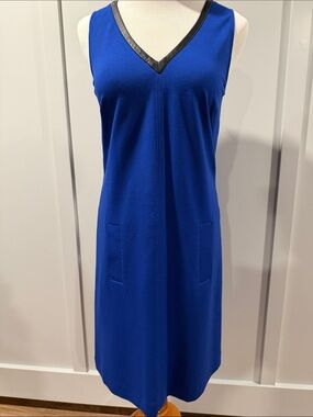 Banana Republic Vibrant Royal Blue Knit dress